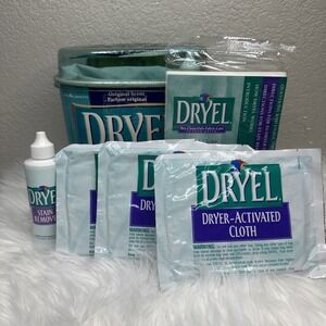$39 🌙 Dryel At Home Dry Cleaner Kit Garments Open Box New XTA 3 Cloths, 4 Pads